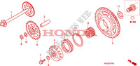 ROUE LIBRE DE DEMARREUR pour Honda CBF 1000 F ABS 2011