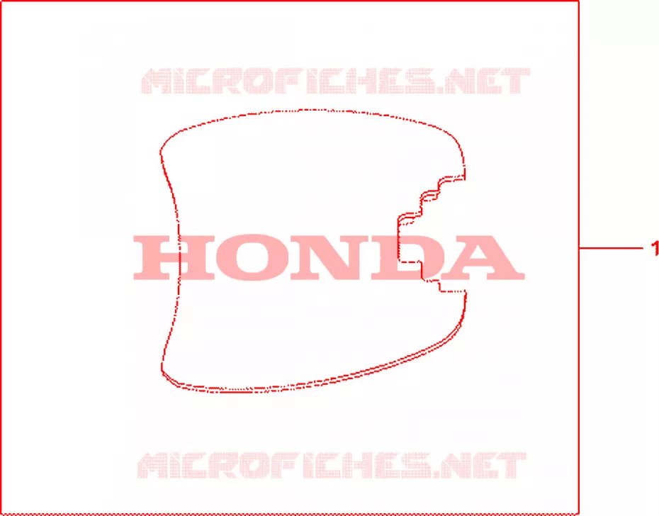 TAPIS TOP CASE 35L Honda MOTO 1000 CBF 2010  CBF1000FSA
