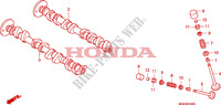 ARBRE A CAMES   SOUPAPE pour Honda CBF 600 NAKED 2010