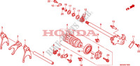 BARILLET DE SELECTION pour Honda CBF 600 NAKED 34HP 2010