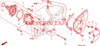 POMPE A EAU pour Honda CBF 600 NAKED 34HP 2010