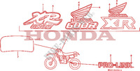 AUTOCOLLANTS pour Honda XR 600 R 1990