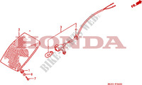 FEU ARRIERE pour Honda XR 600 R 1990