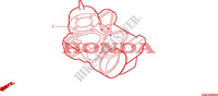 POCHETTE DE JOINTS pour Honda CR 500 R 1997