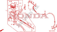 EMBRAYAGE pour Honda VT 1100 SHADOW 1992