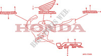 RAYURE/MARQUE(7) pour Honda VFR 750 1997