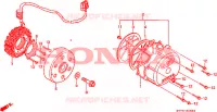 ALTERNATEUR pour Honda NR 750 1992