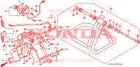 BEQUILLE pour Honda NR 750 1992