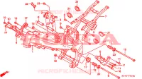 CADRE pour Honda NR 750 1992