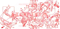 CARENAGES pour Honda NR 750 1992