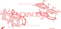 CHEMISE DE CYLINDRE pour Honda NR 750 1992