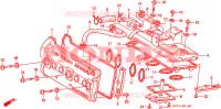 COUVRE CULASSE pour Honda NR 750 1992