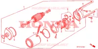 DEMARREUR pour Honda NR 750 1992