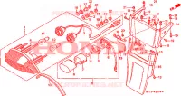 FEU ARRIERE pour Honda NR 750 1992