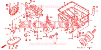 FILTRE A HUILE   CARTER D'HUILE   POMPE A HUILE pour Honda NR 750 1992