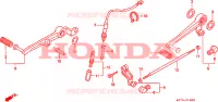 PEDALE pour Honda NR 750 1992