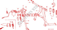 BEQUILLE pour Honda CBR 600 F 50HP 1992