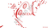 CHAINE A CAMES/TENDEUR(2) pour Honda CBR 600 F3 1995