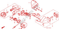 CLIGNOTANT (CBR600FS/3S/T/3T/SET) pour Honda CBR 600 50HP 1996