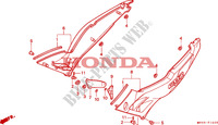 COUVERCLES LATERAUX pour Honda CBR 600 F 1995