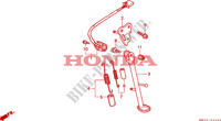 BEQUILLE pour Honda CBR 900 FIREBLADE 50HP 1992