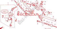 GUIDON   TE DE FOURCHE pour Honda CBR 900 FIREBLADE 50HP 1992