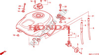 RESERVOIR A CARBURANT(1) pour Honda CBR 900 RR 1994