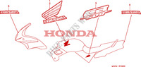 AUTOCOLLANTS pour Honda CB 500 34HP 2002