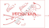 POIGNEES CHAUFFANTES pour Honda CB 500 S 2001