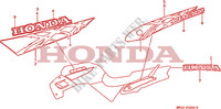AUTOCOLLANTS pour Honda CB 500 50HP 1994