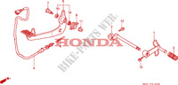 PEDALE pour Honda VALKYRIE 1500 F6C CRUISER 2002