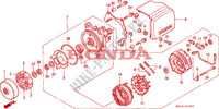 ALTERNATEUR pour Honda VALKYRIE 1500 F6C 1998