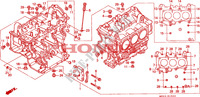 BLOC CYLINDRES pour Honda VALKYRIE 1500 F6C TOURER 2000
