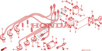 BOBINE D'ALLUMAGE pour Honda VALKYRIE 1500 F6C TOURER 1997
