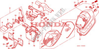 FEU ARRIERE(1) pour Honda VALKYRIE 1500 F6C TOURER 1999