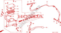 MAITRE CYLINDRE pour Honda 1500 F6C 1998