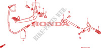 PEDALE pour Honda 1500 F6C 1999