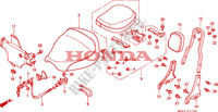 SELLE pour Honda VALKYRIE 1500 F6C TOURER 1999