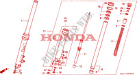 FOURCHE pour Honda BIG ONE 1000 50HP 1994