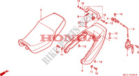 SELLE pour Honda BIG ONE 1000 50HP 1993