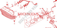 FEU ARRIERE pour Honda CBR 1000 DUAL CBS 1995
