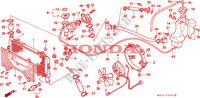 RADIATEUR pour Honda CBR 1000 DUAL CBS 1993