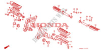 REPOSE PIED pour Honda CBR 1000 DUAL CBS 2000