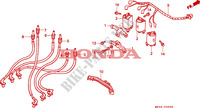 BOBINE D'ALLUMAGE pour Honda GL 1500 GOLD WING SE 20éme anniversaire 1995