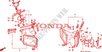 CONDUIT DE REFROIDISSEMENT pour Honda GL 1500 GOLD WING SE 20th aniversary 1995
