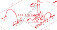 DISTRIBUTEUR D'AIR pour Honda GL 1500 GOLD WING ASPENCADE 20th 1995