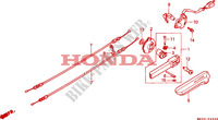 LEVIER DE MARCHE ARRIERE pour Honda GL 1500 GOLD WING SE 20éme anniversaire 1995