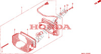 FEU ARRIERE pour Honda SHADOW 750 50HP 1994