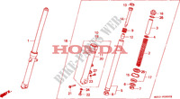 FOURCHE pour Honda SHADOW 750 1996