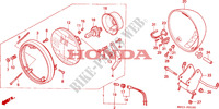 PHARE pour Honda SHADOW 750 34HP 1994